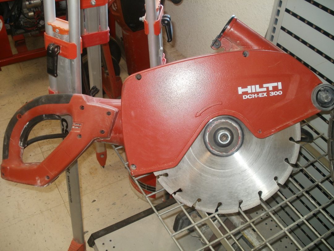 SAW, CONCRETE, HILTI DCH300 12″ ELECTRIC EZ Rentals & Sales, Inc.