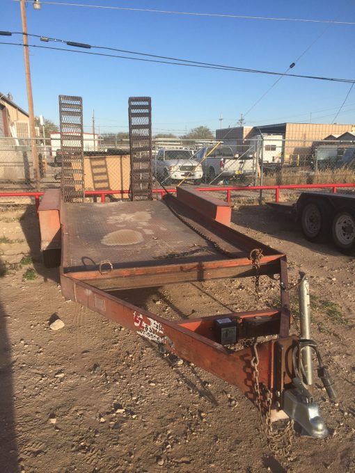 TRAILER,16' EQUIPMENT, 8000 LB. GVW With Fold Down RAMPS