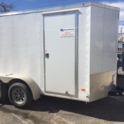 TRAILER, 6 X 10 ENCLOSED W/RAMP