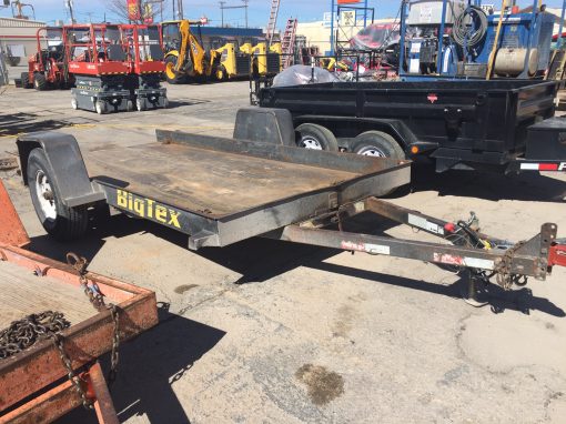 TRAILER, GRAY 14' TILT 4000#